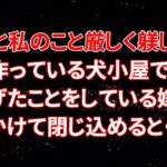 【修羅場】嫁「もっと私のこと厳しく躾してぇ」俺が作っている犬小屋で馬鹿げたことをしている嫁を鍵をかけて閉じ込めると・・・【スカッとする話】