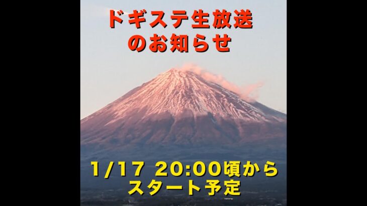 ドギステライブ 1/17 / みんなで考える災害への備え / 犬のしつけ・問題行動・犬の心理学・犬の行動学・ドッグビヘイビアリスト