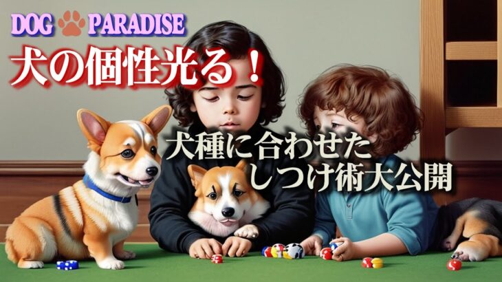 【知ってる？】それぞれの犬種でこんなに違う！性格の違いを活かしたしつけのコツ