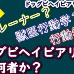 ドッグビヘイビアリストとは何者か？ ：DOGGY STATION Vol.＊＊＊/犬のしつけ・問題行動・犬の心理学・犬の行動学・ドッグビヘイビアリスト