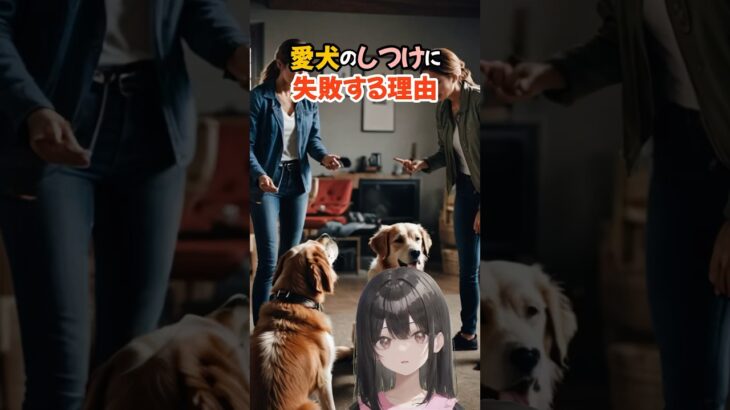 愛犬のしつけに失敗する理由#shorts #dog #犬 #ai美女 #生成ai #アニメ