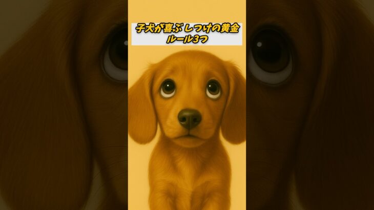 子犬が喜ぶしつけの黄金ルール3つ｜叱らない方が伝わる理由とは？