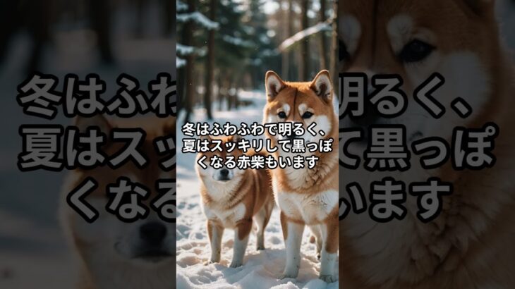 なぜ柴犬は季節で毛の色が変わるのか？ #しつけのコツ #柴犬 #柴プー