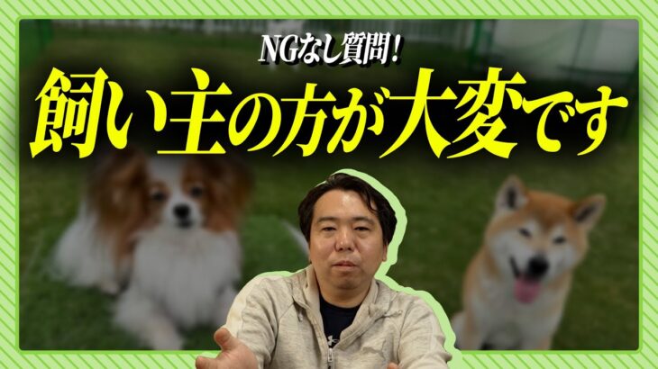 【NGなし】ドッグトレーナーに本音をいろいろ聞いてみた！！