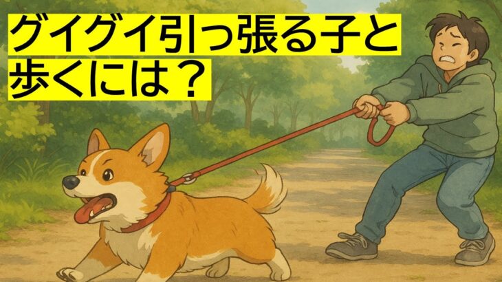 【犬 お散歩】グイグイ引っ張る子と、気持ちを合わせて歩くには？