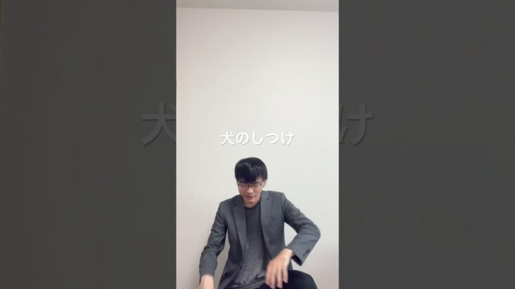 #168 犬のしつけ