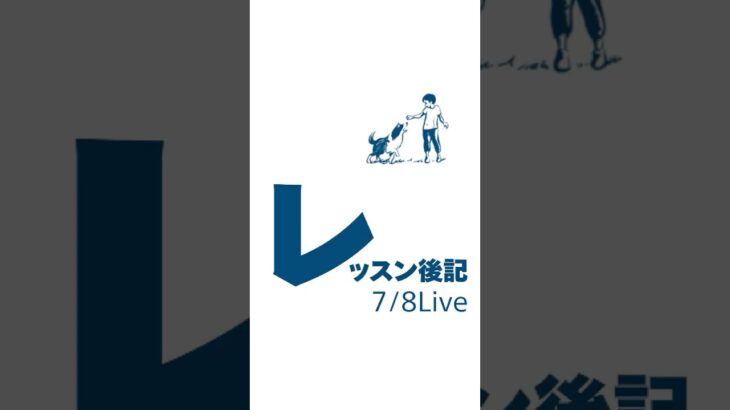◆7/8Live🌻レッスン後記◆ #レッスン #セミナー #講義 #犬のしつけ #犬の問題行動 #犬のトレーニング #犬との暮らし #吠える犬 #咬む犬 #犬好きさんと繋がりたい #犬のいる生活