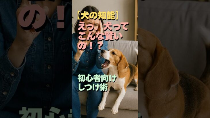 【動物雑学AI】 【犬の知能】えっ、犬ってこんな賢いの！？【初心者向けしつけ術】
