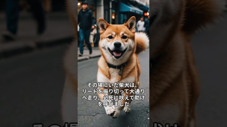 【実話】犬が命を救った　柴犬が起こした奇跡の行動