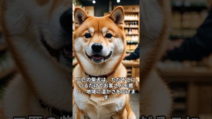看板犬ビジンちゃん＆さくらちゃん　日本を癒す柴犬たちの実話