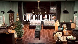 【あつ森】ハッピーホームパラダイス！チョコのチョコレート屋さん【室内レイアウト】