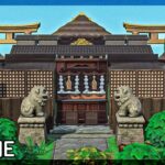Shrine ⛩️ (speed build) // Japanese Island // Animal Crossing New Horizons 【あつ森】