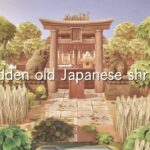 島の奥地に佇む田舎の神社 | Hidden old Japanese shrine | Speed Build | Animal crossing new horizons あつ森
