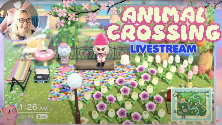 👑🐷 LIVESTREAM –  Animal Crossing [あつ森] Island Tour and the Hunt for Brewster 🌸