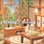 my home interior 🥪 / kitchen living dining | カントリールームインテリア レイアウト | Speed Build | animal crossing|あつ森