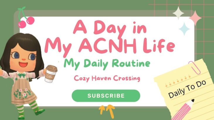ACNH | My Daily To-Do’s #acnh #animalcrossing #あつ森 #animalcrossingnewhorizons