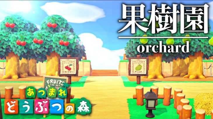 【あつ森】リゾー島を作る！島クリエイターで果樹園(orchard)を作りました。【あつまれどうぶつの森】