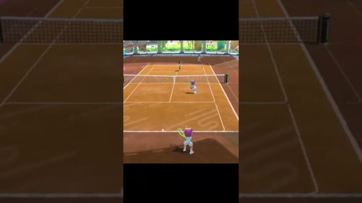 【あつ森】Today’s highlight #テニス #tennis #CPU #とてもつよい #NintendoSwitchSports