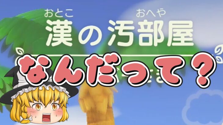 あつ森　なんだこの依頼は？散らかった部屋を作るのって結構難しい！【ゆっくり実況】