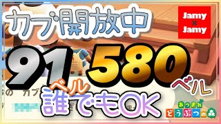 カブ売り580ベル開放（買い島91ベル）！あつ森夜活！【あつ森】あつまれ どうぶつの森【NintendoSwitch】