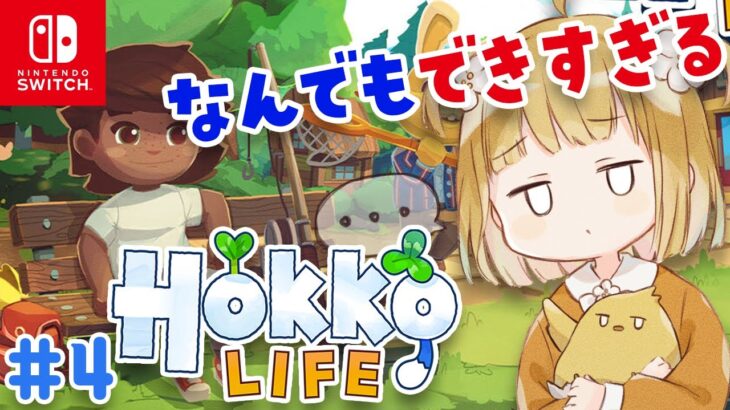 なんでもできすぎる『Hokko Life』新しい住民を勧誘する#4【ホッコライフ | Switch | スイッチ | ライブ】@じんむ