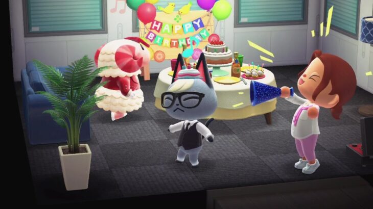 (あつ森)amiibo開封の後語り＆ジャック誕生日！#542 (あつまれどうぶつの森)