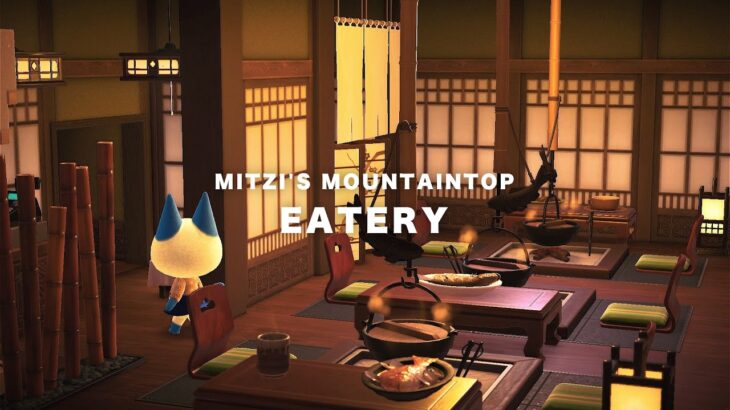 【あつ森】テーマ-峠の食堂  Mitzi – Mitzi’s Mountaintop Eatery 2 | ハピパラ  島クリエイト  Animal Crossing