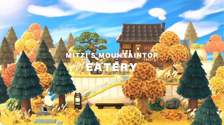 【あつ森】テーマ-峠の食堂  Mitzi – Mitzi’s Mountaintop Eatery | ハピパラ  島クリエイト  Animal Crossing