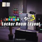【あつ森】スプラ3のロッカールーム作ってみた|Splatoon3 Locker Room Layout【スプラ3】