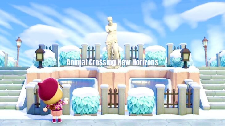 【あつ森】博物館周りのレイアウト | ACNH Animal Crossing New Horizons【島クリエイト】