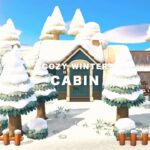 【あつ森】モヘア-冬でもあったか～い暮らし  Eunice – Cozy Winter Cabin | ハピパラ  島クリエイト  Animal Crossing