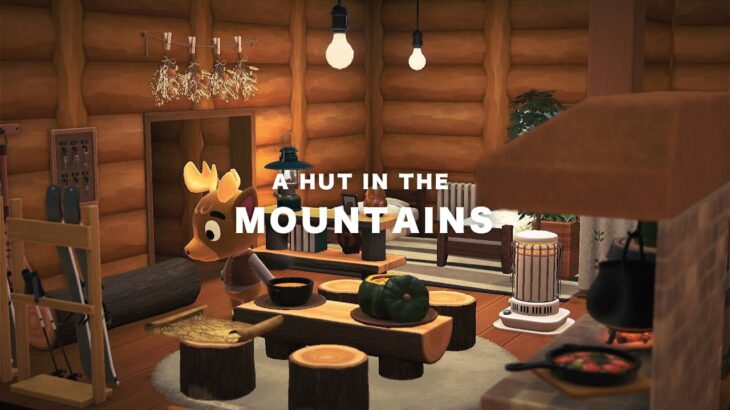 【あつ森】チャック-アルプスの山小屋  Erik – A Hut in the Mountains | ハピパラ  島クリエイト  Animal Crossing