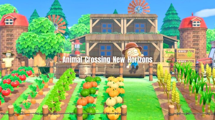 【あつ森】自然に囲まれたお野菜農家 | ACNH Animal Crossing New Horizons【島クリエイト】