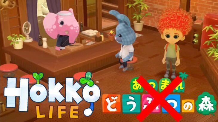 闇が深い「あつ森」と噂のゲームが面白すぎる【Hokko Life】