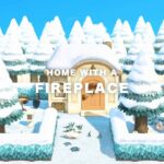 【あつ森】メリヤス-だんろのある暮らし  Vesta – Home with a Fireplace | ハピパラ  島クリエイト  Animal Crossing