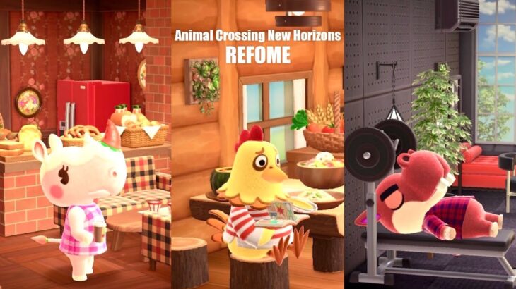 【あつ森】6×6マスの似合わせお家リフォーム | ACNH Animal Crossing New Horizons【レイアウト】