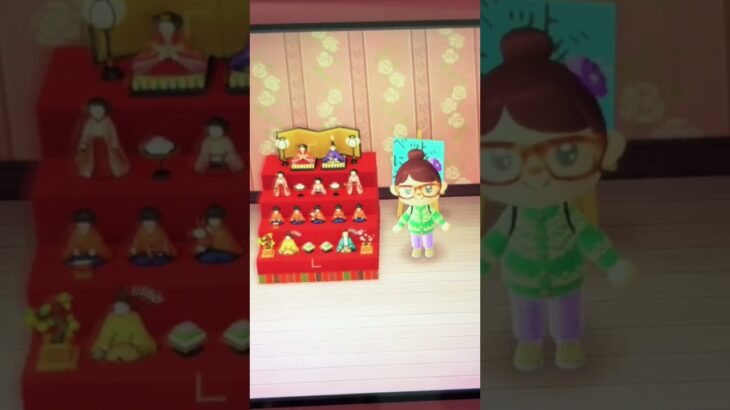Animal Crossing: New Horizons Hina Dolls for Hinamatsuri March 3rd あつ森の雛人形と謎な部屋の説明… | #OCHIKERON