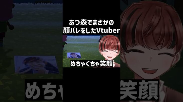 【世界初】あつ森での顏バレに成功する男【男性Vtuber】#とぉみぃ