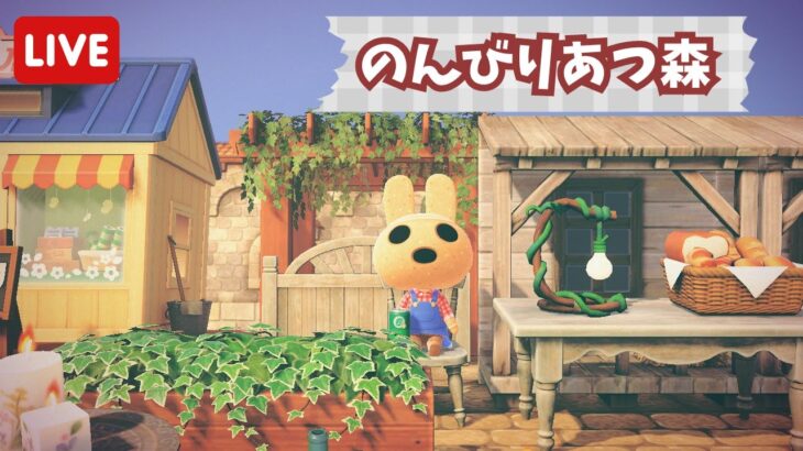 【あつ森】のんびりあつ森で島生活🌳【ライブ配信】【ゲーム実況】