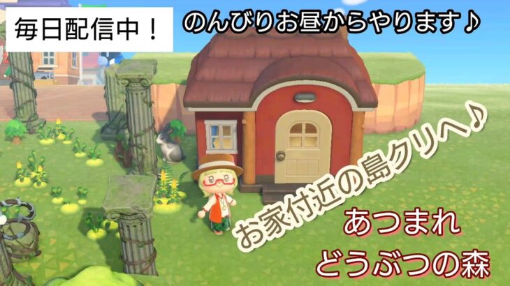 【あつ森】＃301、ボイドのお家周りを作ります！配信✨【あつまれ どうぶつの森】500日以上毎日連続配信！！