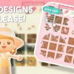 【あつ森】80枠以上の自作マイデザイン紹介 | 80+ Custom Designs Code Release | Animal Crossing New Horizons