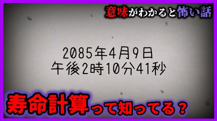 【あつ森 意味怖】寿命が分かる計算式で判明した衝撃の事実…「怖い話、ホラー、あつまれどうぶつの森」