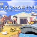 【あつ森】音楽も楽しめる崖上の博物館|水辺の多い秋の島|Animal Crossing: New Horizons【島クリエイター】