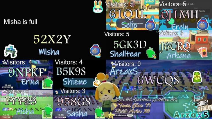 【あつ森】Animal crossing new horizons / あつまれどうぶつの森 (ALL レシピ)