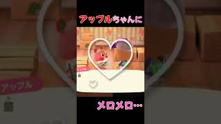 アップルちゃんにメロメロ…【あつ森】#Shorts #あつ森 #あつまれどうぶつの森 #ゲーム実況