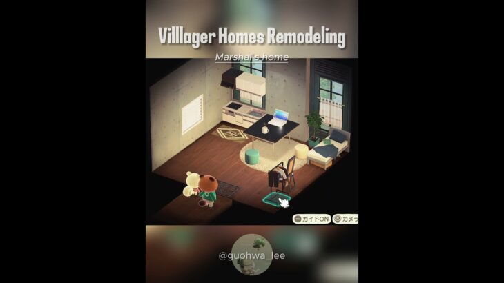 Villager homes remodeling✨Marshal’s home✨ #animalcrossing #あつ森
