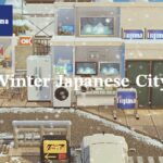 【あつ森】冬の日本の街 ショッピングストリート | Winter Japanese City Shopping Street | Animal Crossing New Horizons