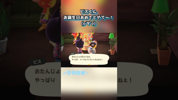 おめでとう〜❣️🥂🥳 #あつまれどうぶつの森 #あつ森 #あつもり #animalcrossing #shorts