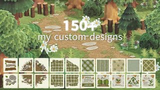 【あつ森】150枠以上の自作マイデザインを一挙公開🍃 | 150+ my custom designs release !! | Animal Crossing New Horizons