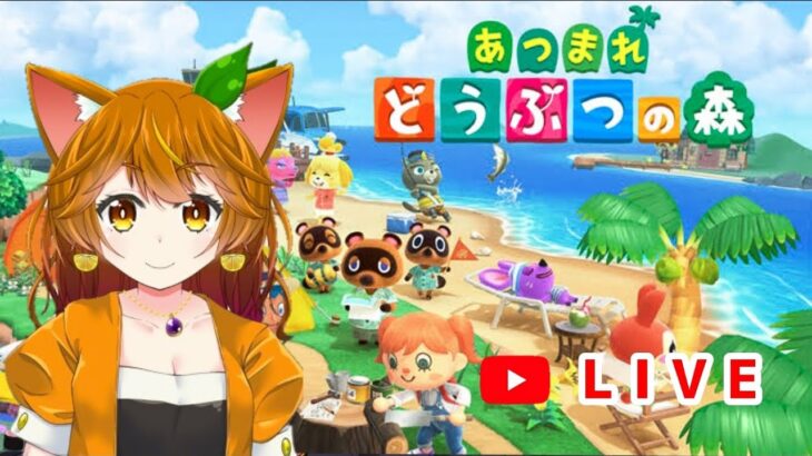 【あつまれどうぶつの森】今から始めるあつ森🍊🐶ハッピーホームパラダイスやる#37【はるみまろ】【Vtuber】